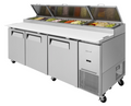 Turbo Air TPR-93SD-N Refrigerated Counter, Pizza Prep Table