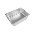 CAC STPH-S25-4 Steam Table Pan, Stainless Steel