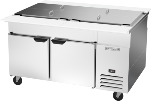 Beverage Air SPE60HC-32M-PT Refrigerated Counter, Mega Top Sandwich / Salad Unit