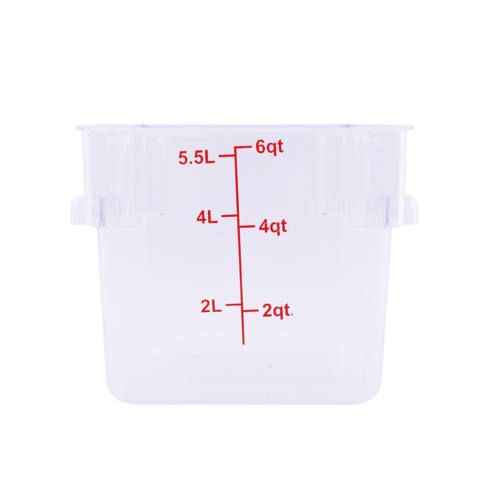 CAC FS1P-SQ6C Food Storage Container