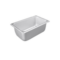 CAC STPQ-S25-4 Steam Table Pan, Stainless Steel