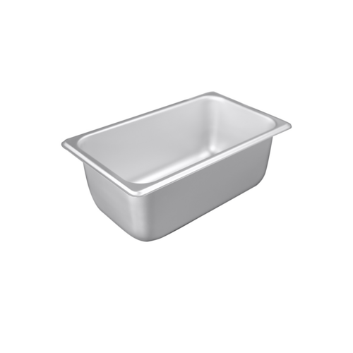 CAC STPQ-S25-4 Steam Table Pan, Stainless Steel