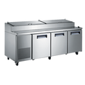 Admiral Craft USPZ-3D Refrigerated Counter, Pizza Prep Table