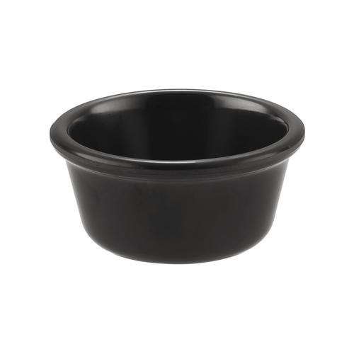 CAC MRKF-6-BLK Ramekin / Sauce Cup, Plastic