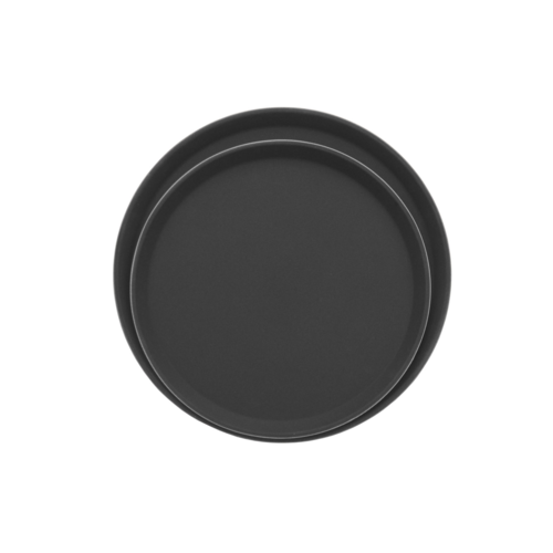 Admiral Craft NST-16BK/ROUND Serving Tray, Non-Skid