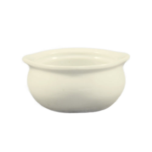 CAC OC-12-W Soup Bowl Crock, Onion