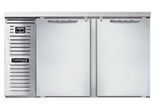 Continental BB59NSS Back Bar Cabinet, Refrigerated