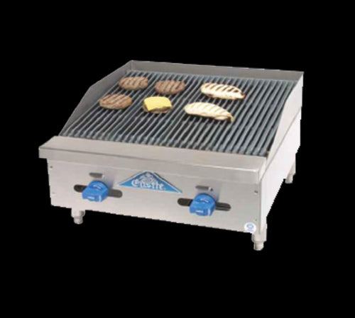 Comstock-Castle 3224RB Charbroiler, Gas, Countertop