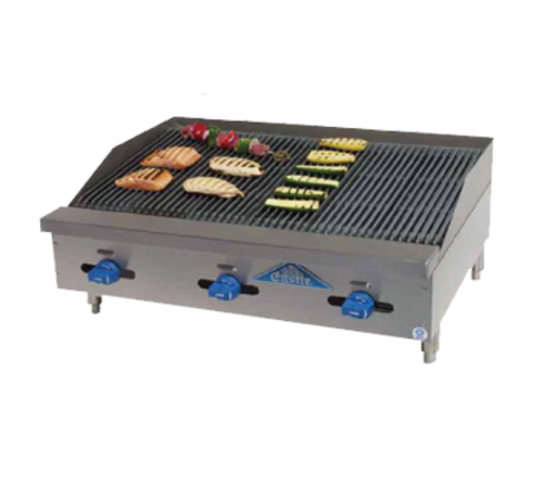 Comstock-Castle 3236RB Charbroiler, Gas, Countertop
