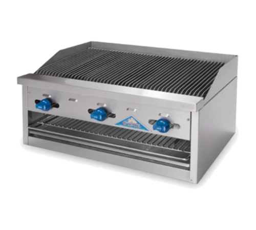 Comstock-Castle FHP24-24RBB Charbroiler, Gas, Countertop