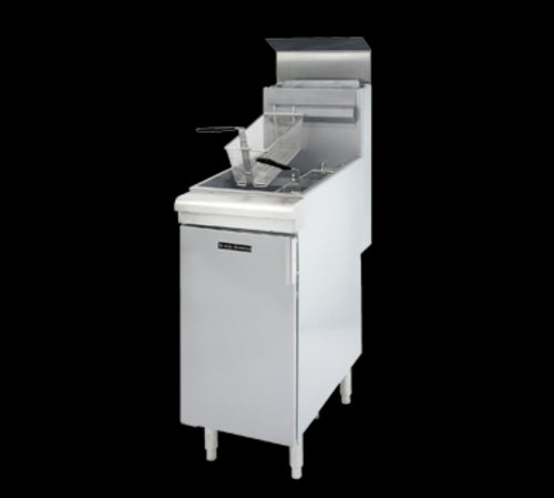 Admiral Craft BDGF-90/NG Fryer, Gas, Floor Model, Full Pot