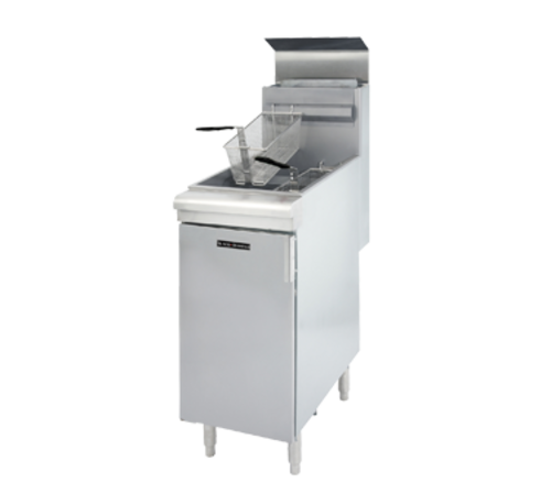 Admiral Craft BDGF-120/LPG Fryer, Gas, Floor Model, Full Pot