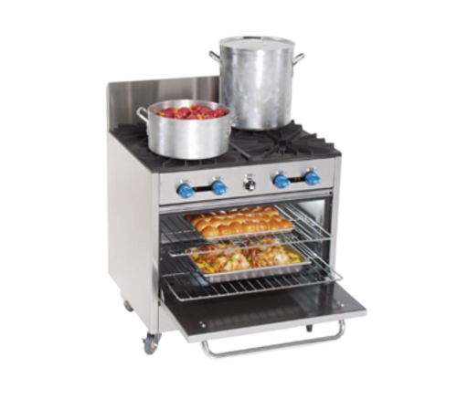 Comstock-Castle FK430-18 Range, 36" Restaurant, Gas