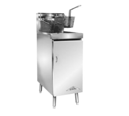 Comstock-Castle 10HF Fryer, Gas, Floor Model, Full Pot