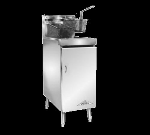 Comstock-Castle 10HF Fryer, Gas, Floor Model, Full Pot