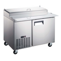 Admiral Craft GRPZ-1D Refrigerated Counter, Pizza Prep Table