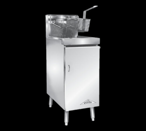 Comstock-Castle 14HF Fryer, Gas, Floor Model, Full Pot