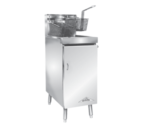 Comstock-Castle 14HF Fryer, Gas, Floor Model, Full Pot