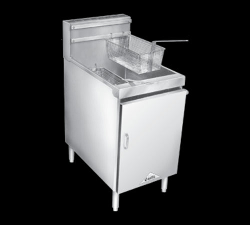 Comstock-Castle 18HF Fryer, Gas, Floor Model, Full Pot