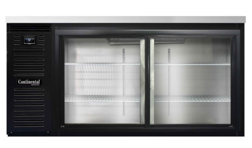 Continental BB69NSGD Back Bar Cabinet, Refrigerated