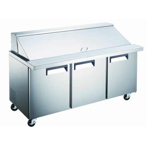 Admiral Craft GRSLM-3D Refrigerated Counter, Mega Top Sandwich / Salad Unit