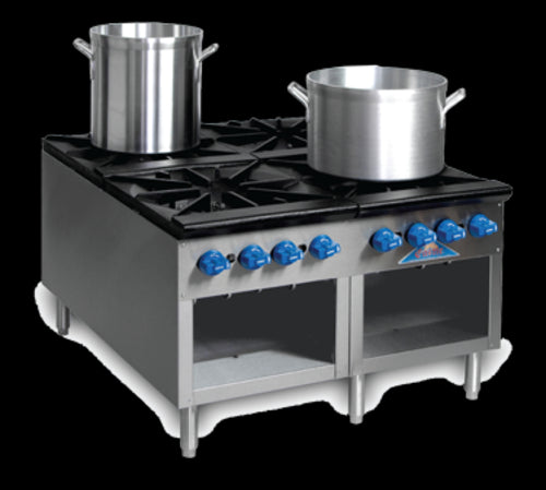 Comstock-Castle 2CSP36 Range, Stock Pot, Gas