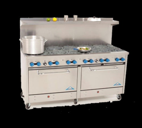 Comstock-Castle 2F330 Range, 72" Restaurant, Gas