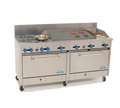 Comstock-Castle 2F330-18-2.5RB Range, 72" Restaurant, Gas