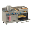 Comstock-Castle 2F330-2.5RB-30B Range, 72" Restaurant, Gas