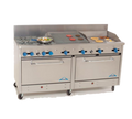Comstock-Castle 2F330-24-2RB Range, 72" Restaurant, Gas