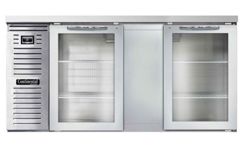 Continental BB69NSSGD Back Bar Cabinet, Refrigerated