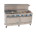 Comstock-Castle 2F330-36 Range, 72" Restaurant, Gas