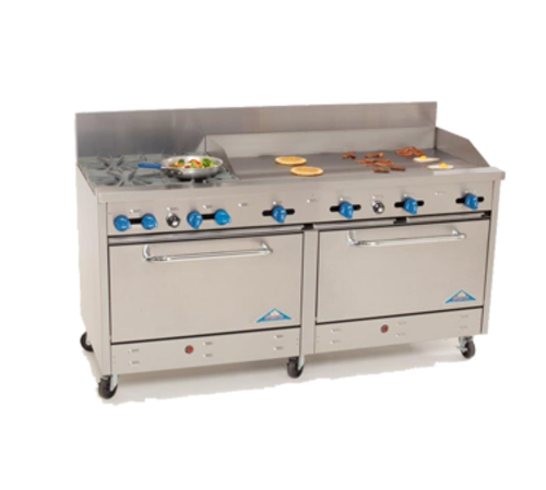 Comstock-Castle 2F330-48 Range, 72" Restaurant, Gas