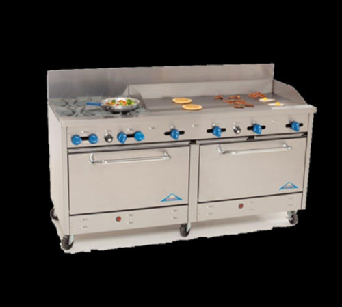 Comstock-Castle 2F330-48 Range, 72" Restaurant, Gas