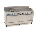 Comstock-Castle 2F330-6RB Range, 72" Restaurant, Gas
