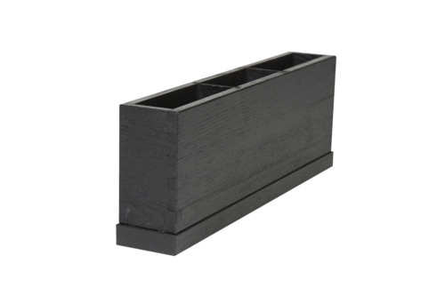 Mikasa Hospitality (Lifetime Brands, Inc.) BQ303B Flatware Holder, Cutlery Bin / Box