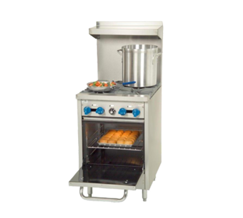 Comstock-Castle F318 Range, 24" Restaurant, Gas