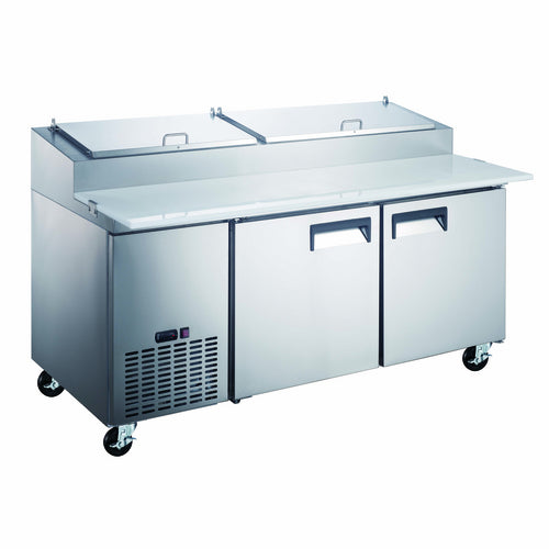 Admiral Craft GRPZ-2D-67 Refrigerated Counter, Pizza Prep Table